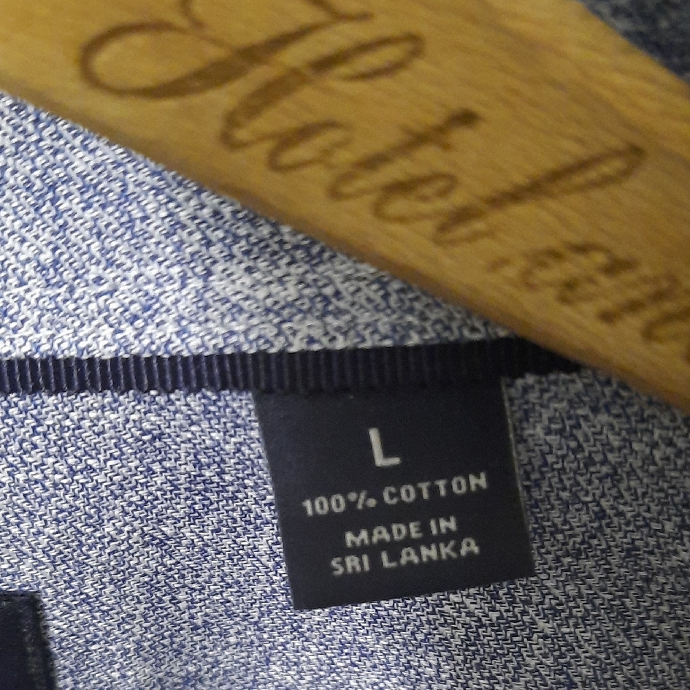 BLUE DRESS SHIRT - Picture 3 of 12